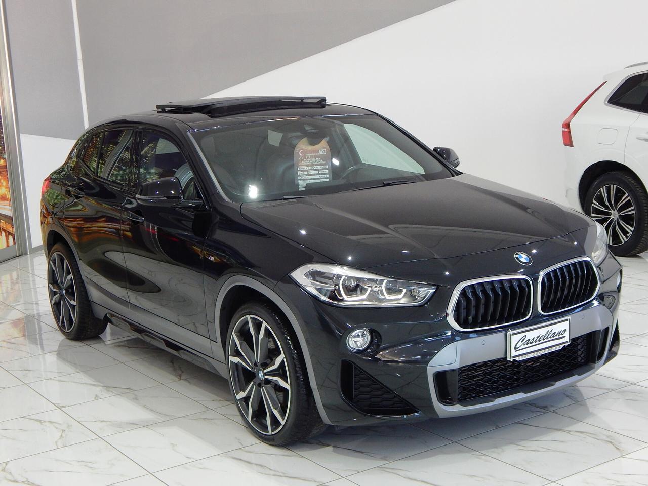 BMW X2 xdrive20d Msport X Aut. TETTO-NAVI-PELLE-PARK-LED