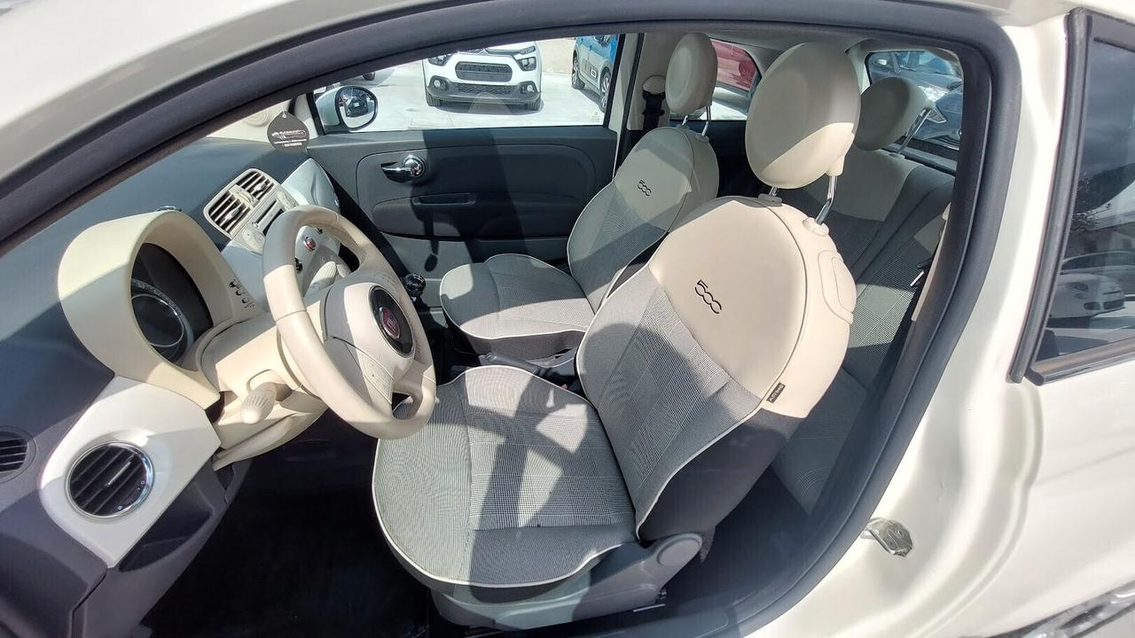 Fiat 500 1.2 Lounge 2015 con tetto panoramico