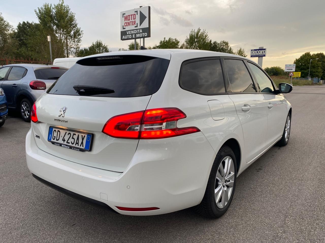 Peugeot 308 1.5 130 Cv SW Bianco Perla Bellissima