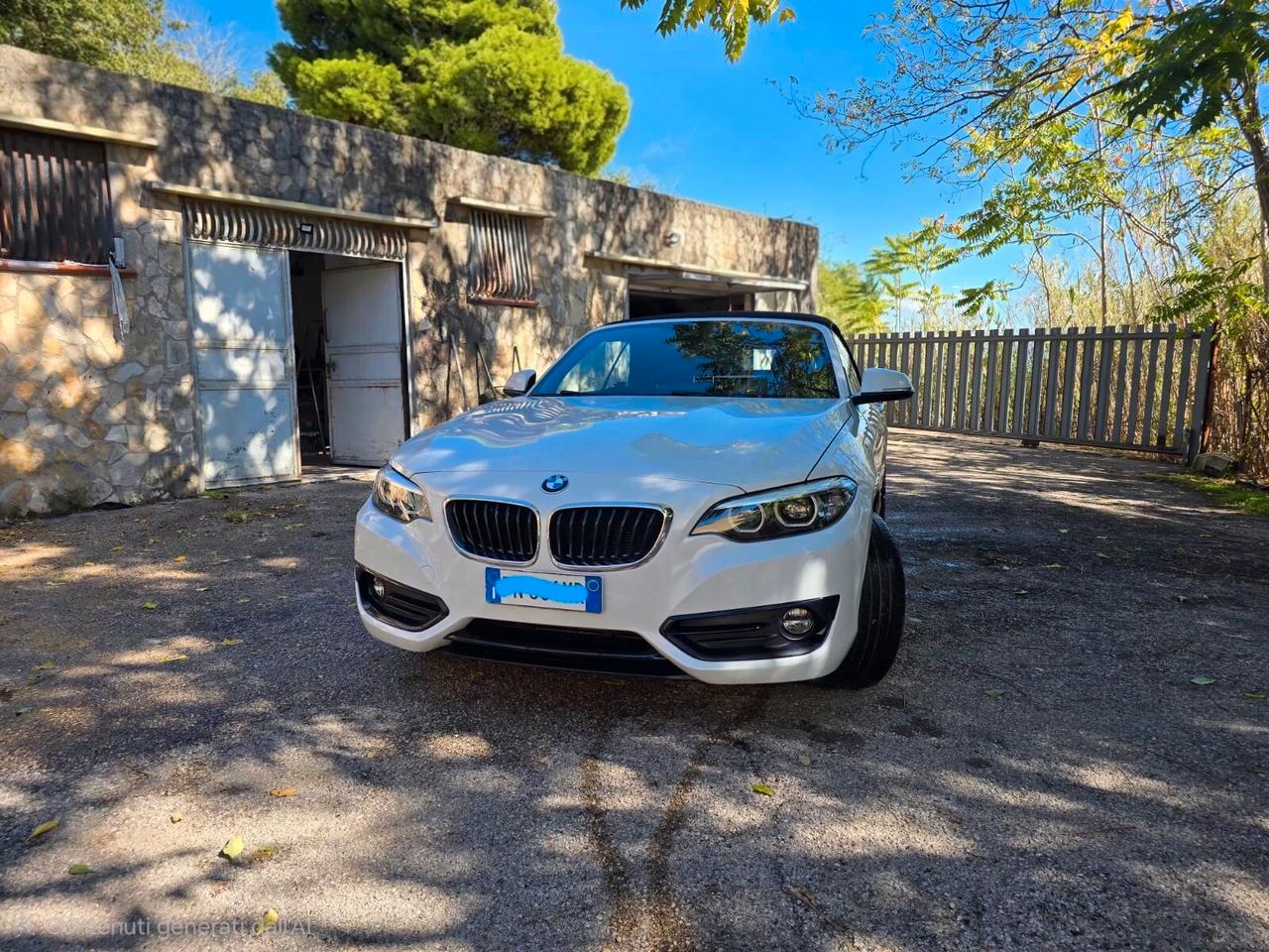 Bmw 218 218d Cabrio Sport
