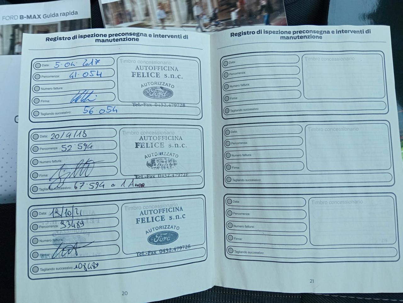 Ford B-Max 1.0 EcoBoost 100 CV OK NEOPATENTATI