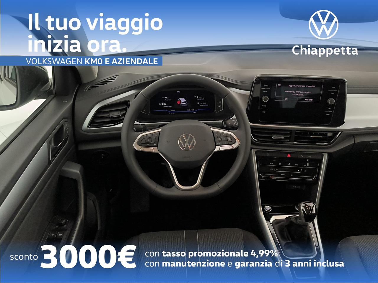 Volkswagen T-Roc 1.0 tsi sport 115cv