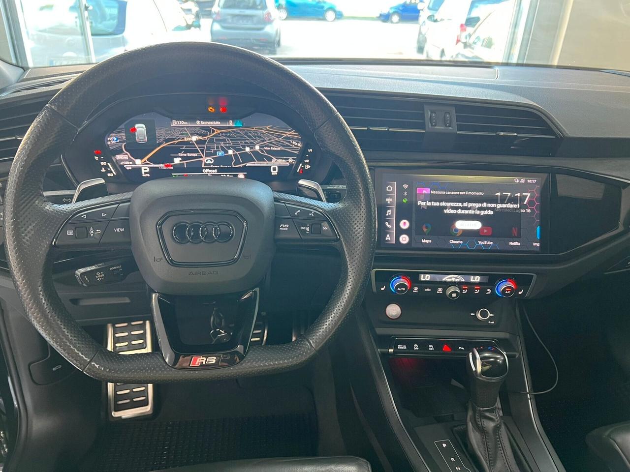 NUOVA AUDI RSQ3 SPORTBACK 2.5 BENZ 400CV S-TRONIC PACK BLACK