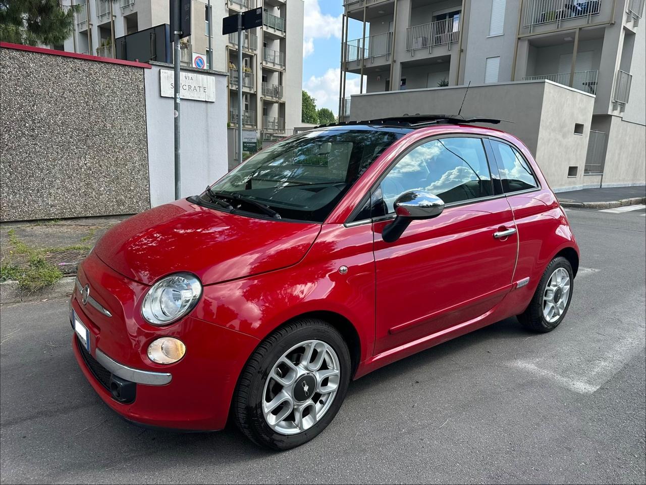 Fiat 500 1.2 lounge - automatica - euro 5 FULL OPTIONAL