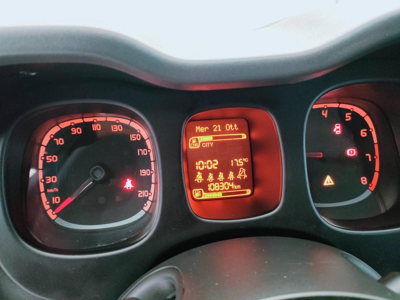 FIAT Panda III 2016 - Panda 0.9 t.air t. natural power Easy 70cv