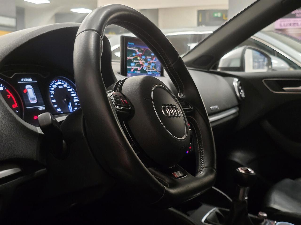 Audi S3 III Sportback 2.0 tfsi quattro MANUALE _ FULL LED GARANZIA 12 MESI TUTTA ORIGINALE