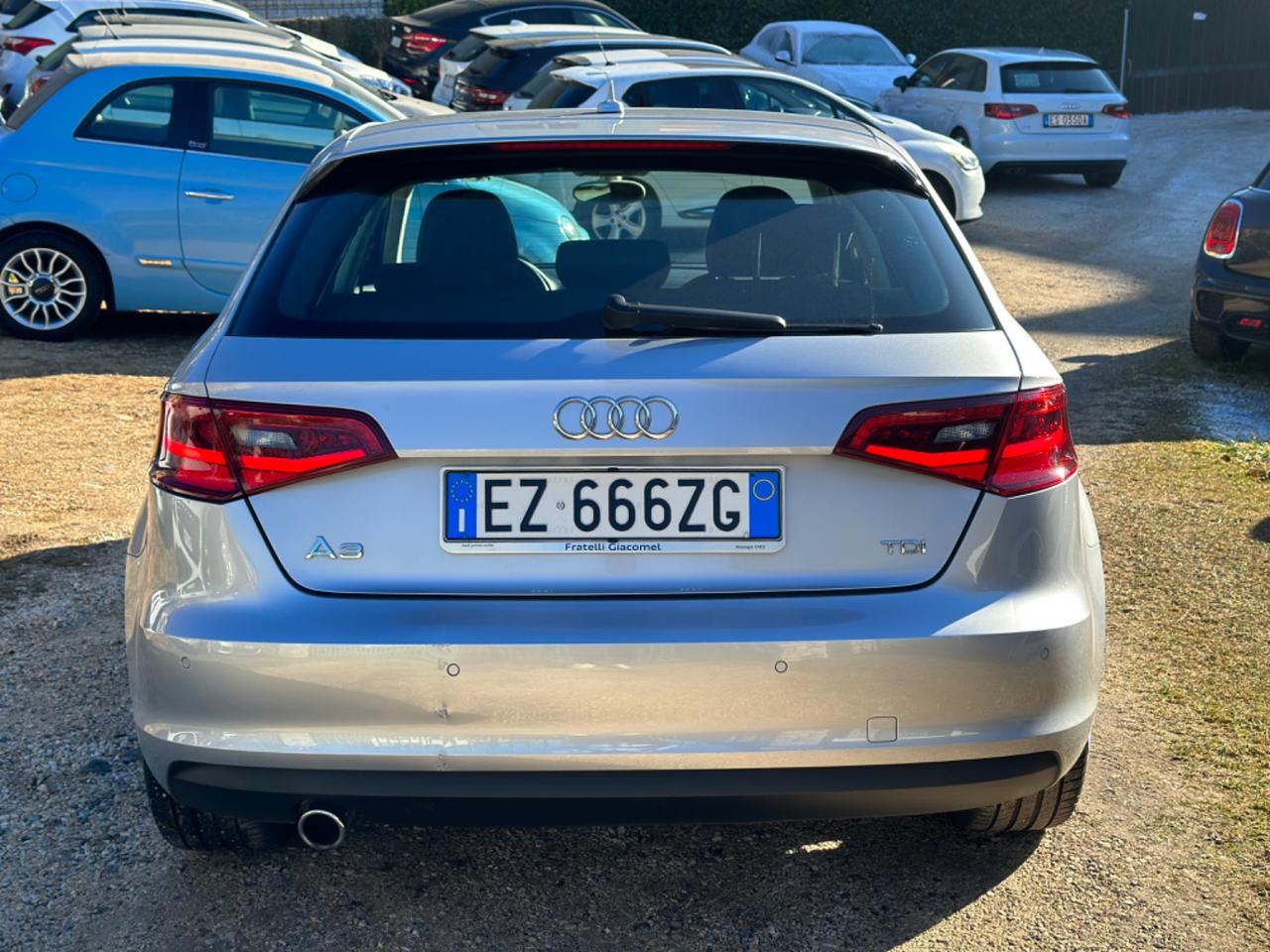 Audi A3 SPB 1.6 TDI STRONIC AUTOMATICO KMCERT GARANZ