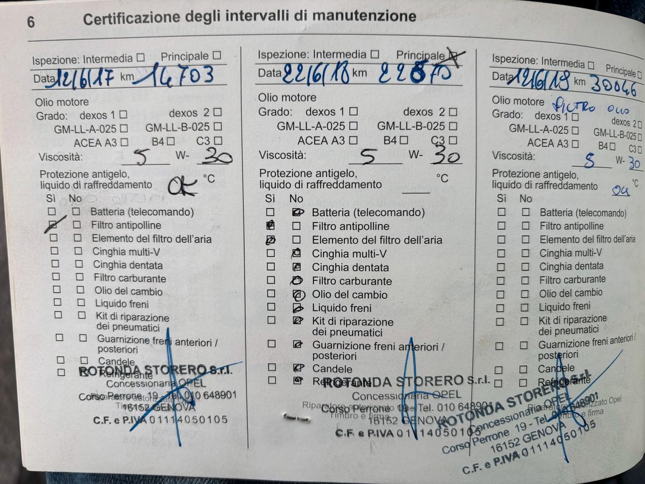 Opel Mokka 1.4 Turbo Ecotec 140CV 4x2 Cosmo TAGLIANDI OPEL