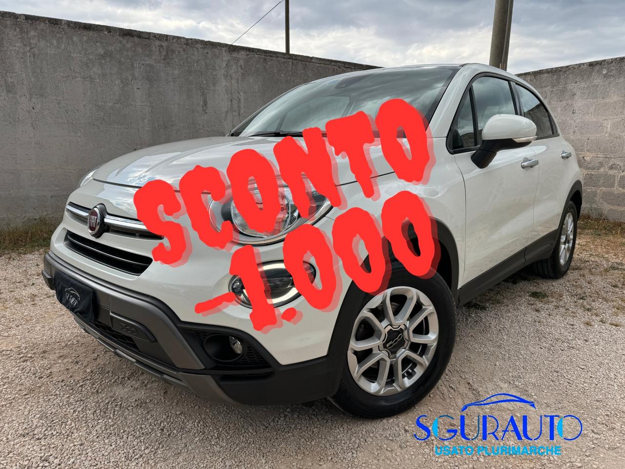 FIAT 500X 1.3 MJT 95CV CROSS NAVI LED PARK 2019