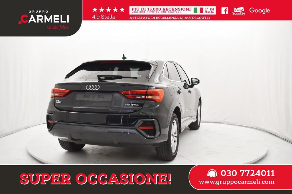 Audi Q3 2019 Sportback Spb 35 Bz Cerchi 17,Acc,Led,Keyless,Aziendale