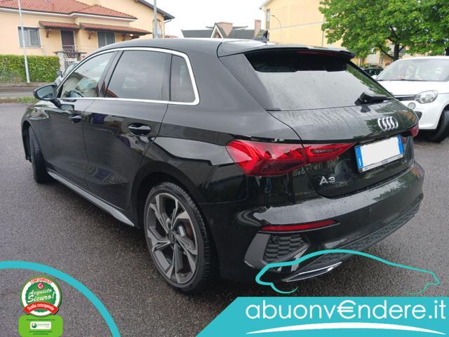 AUDI A3 SPB 35 TFSI S line edition UNICO PROPRIETARIO