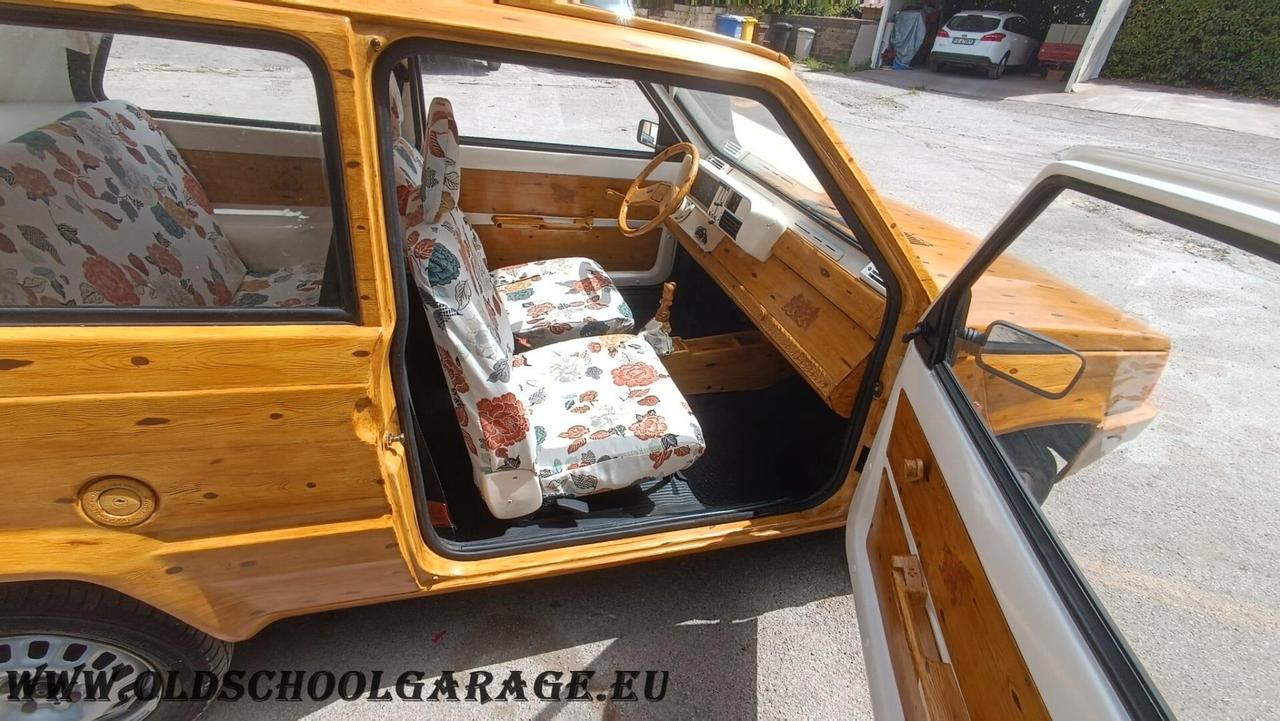 Fiat Panda 141 effetto legno