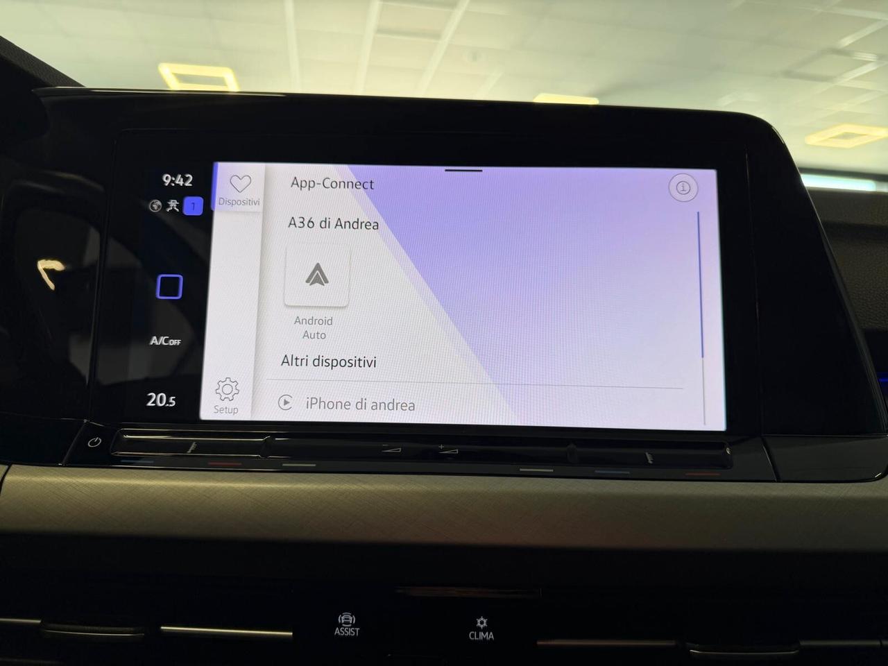 VOLKSWAGEN GOLF VIII STYLE 2.0 TDI 115CV CARPLAY OK NEOPATENTATI ANNO 2022