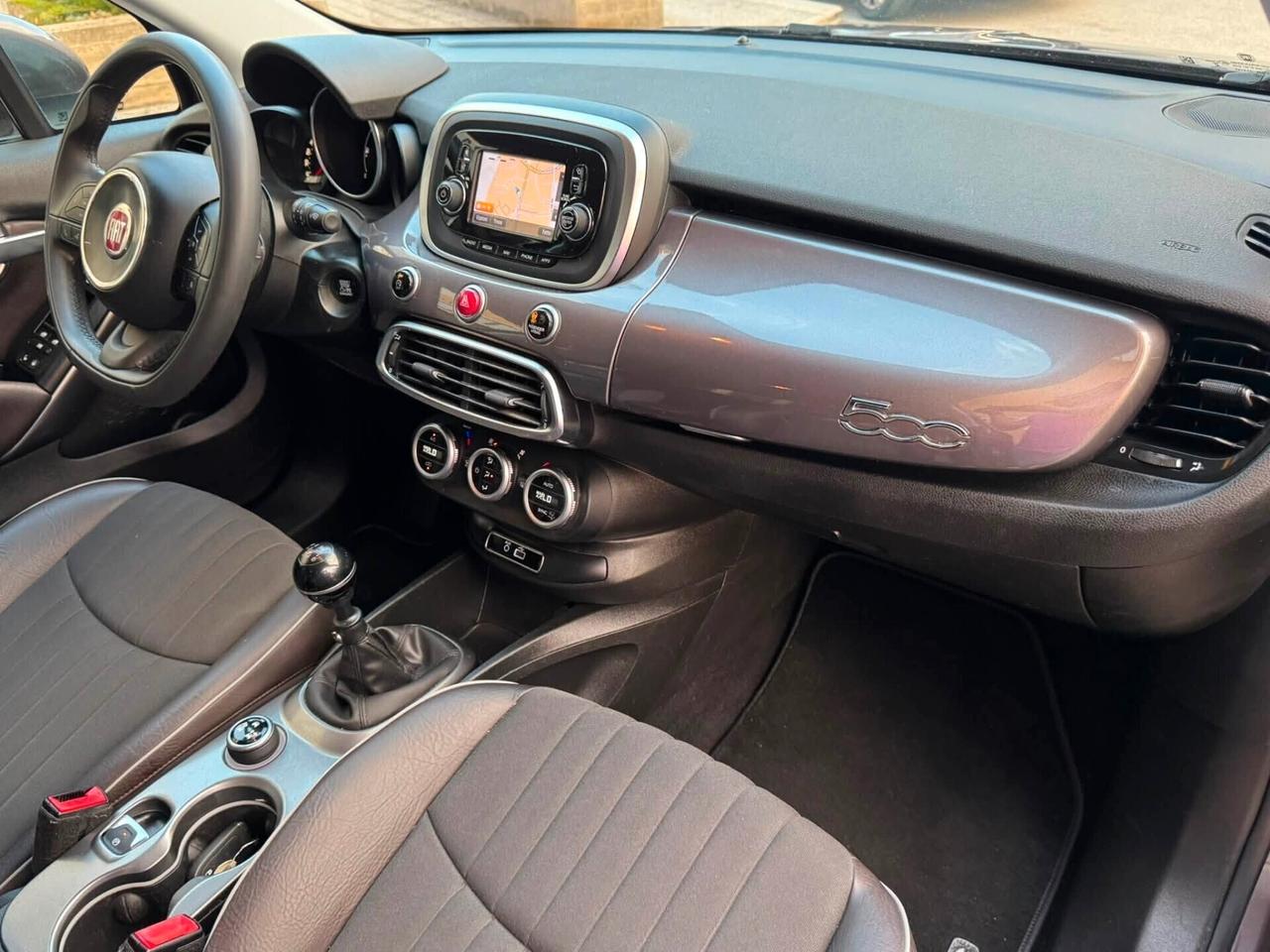 FIAT 500X 1.6 MJ 120 CV. LOUNGE NAVI+CERCHI+BIXENO