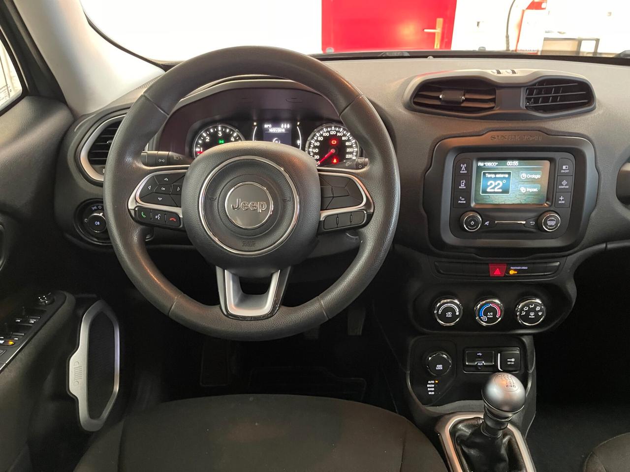 Jeep Renegade Sport 2.0 mjt 4wd 120cv-Ok Neopatent-LEGGI SOTTO