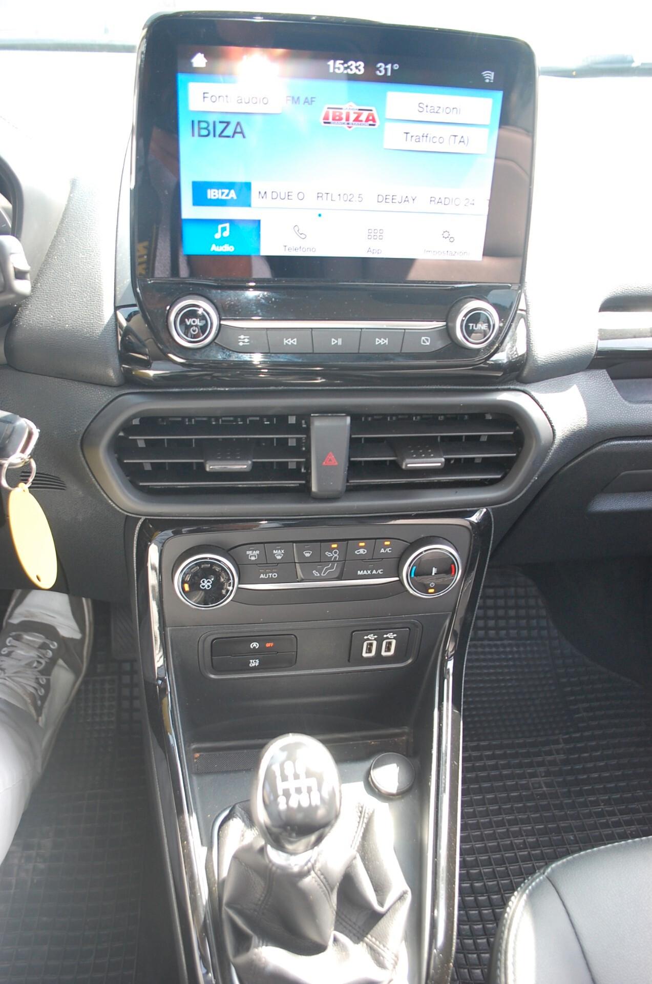 Ford EcoSport 1.0 ecoboost 125CV Active S&S Uff Italy USB Lega