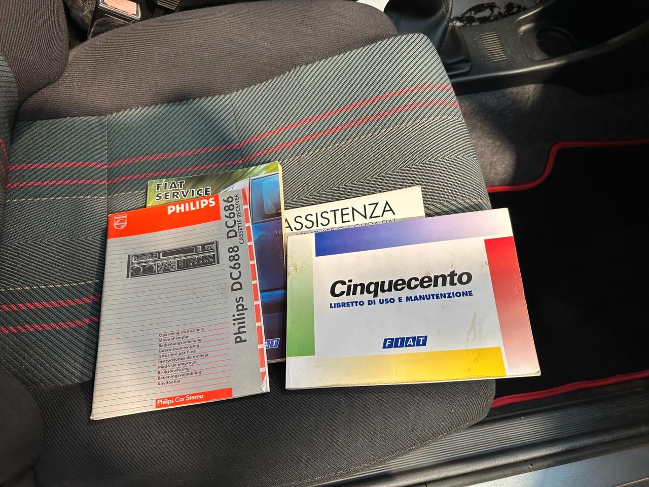 Fiat Cinquecento Sporting - ASI TARGA ORIGINALE