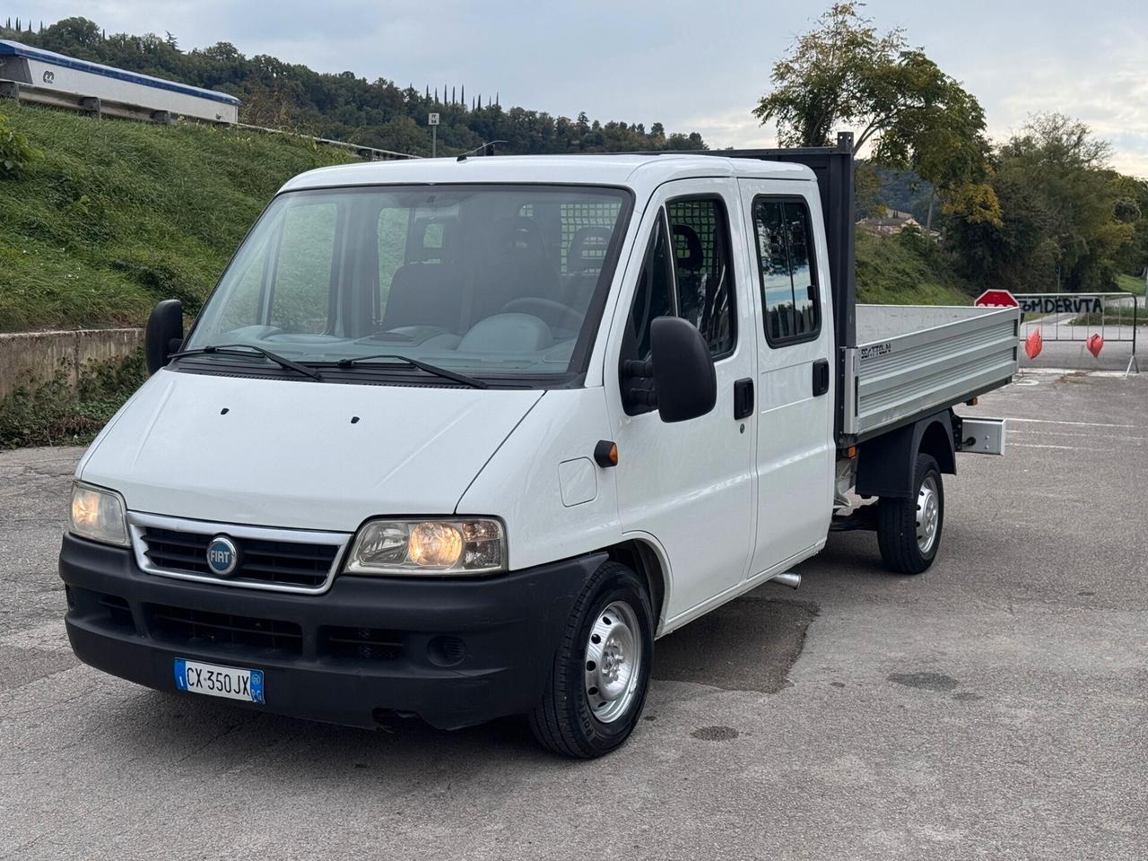 Fiat Ducato 15 2.3 JTD DOPPIA CABINA 7P CASSONE FISSO