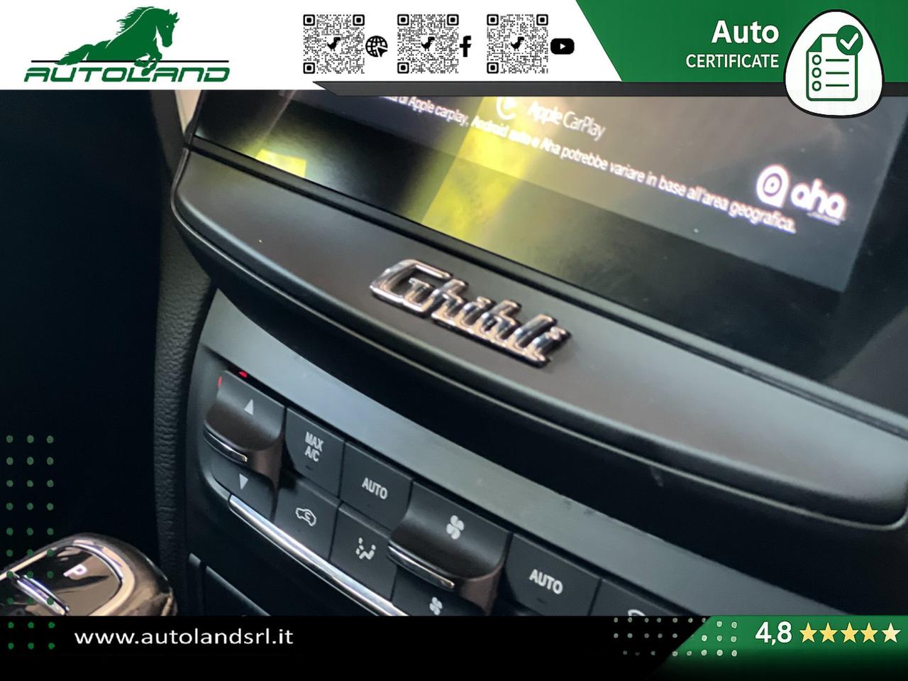 Maserati Ghibli 3.0 V6 ds Granlusso 275cv auto my19