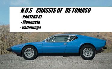 De Tomaso Pantera Pantera L SOLO TELAI