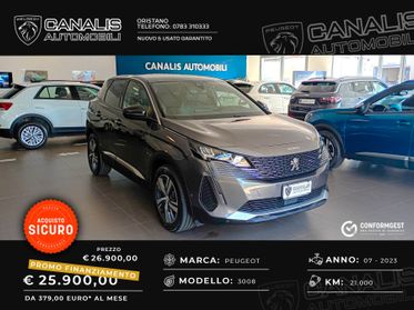 Peugeot 3008 BlueHDi 130 S&S EAT8 Allure Pack - 2023 - AZIENDALE