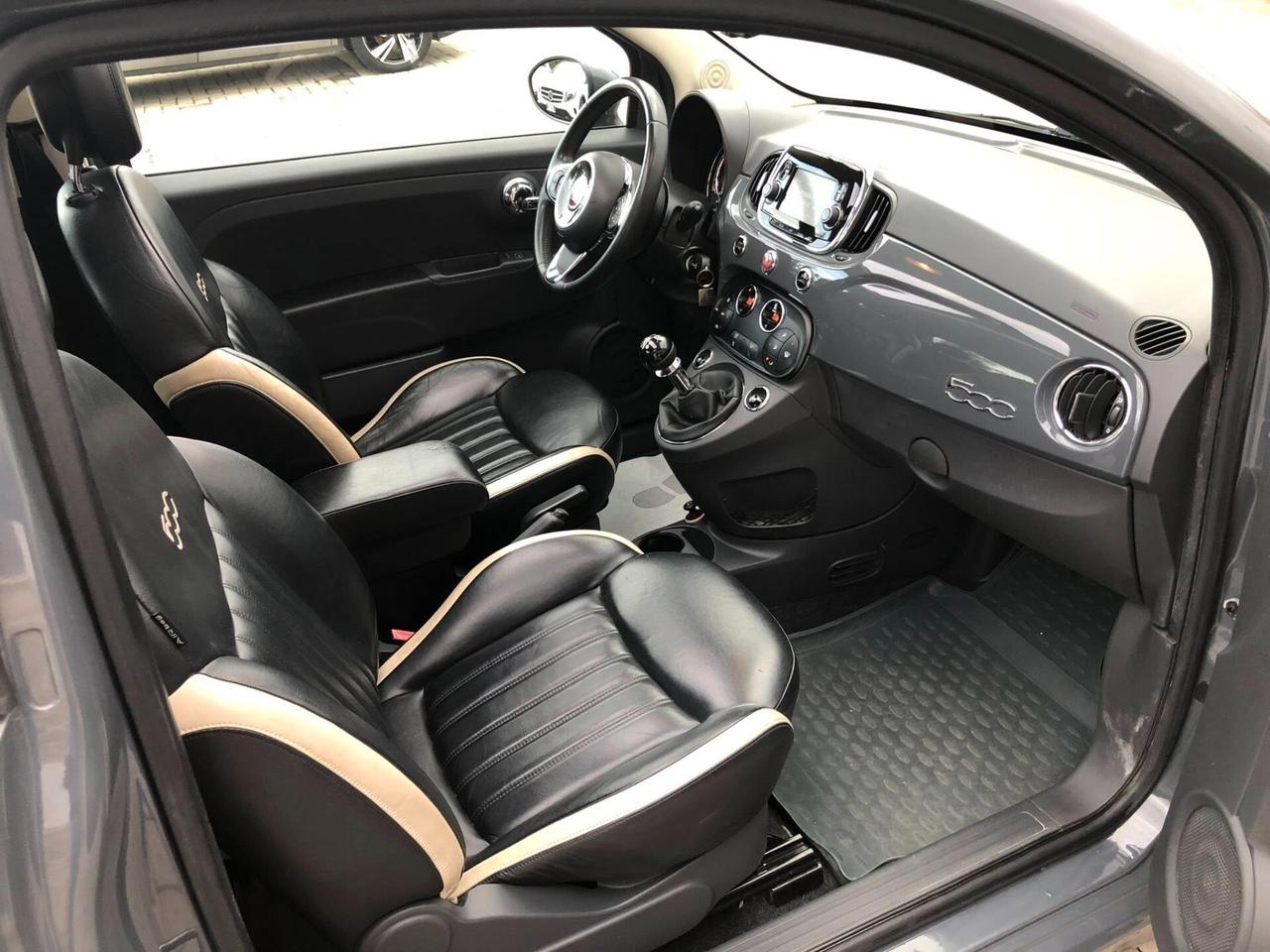 Fiat 500 TWINAIR TURBO 105 CV LOUNGE 2015 FULL OP