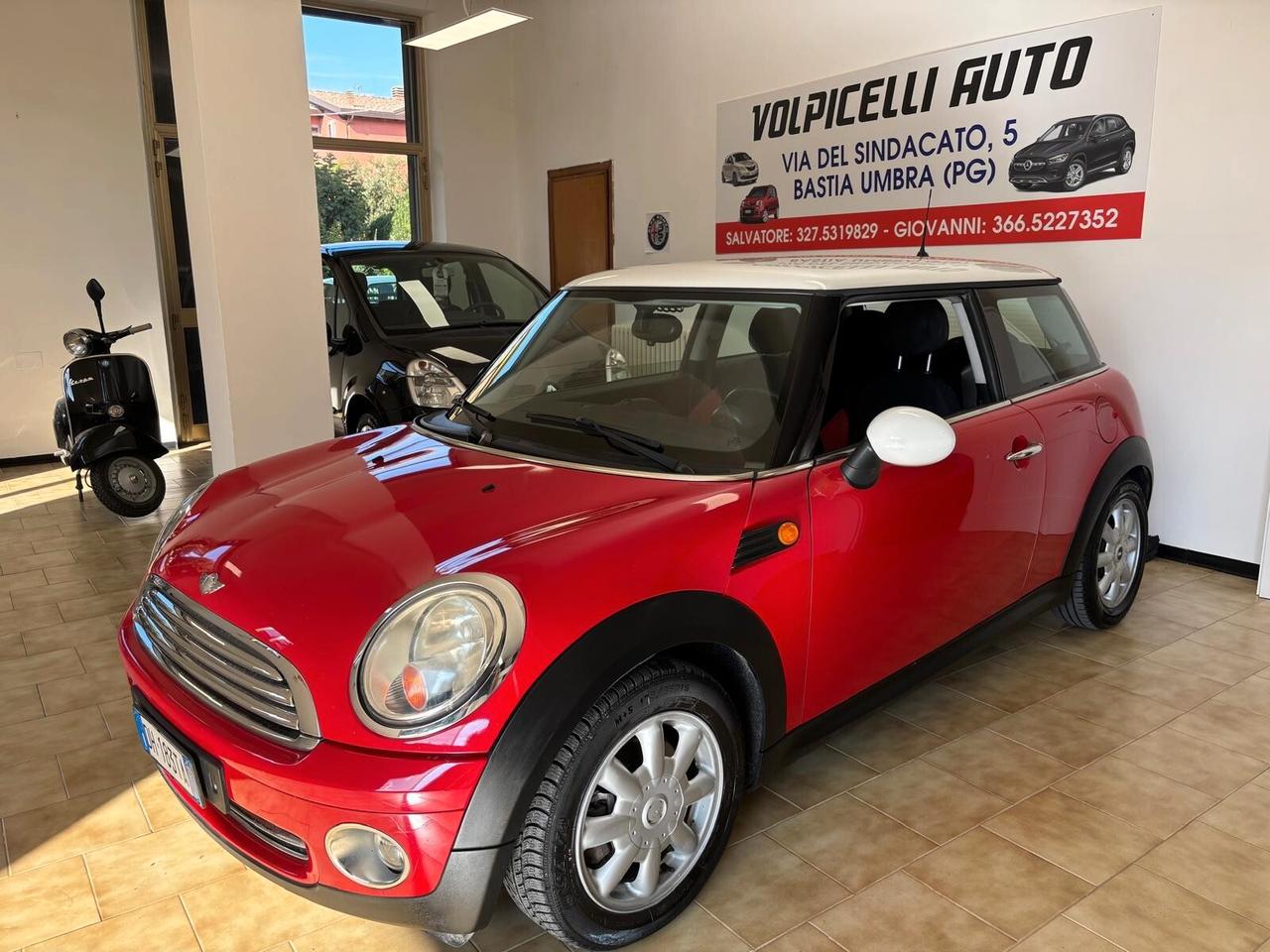 MINI COOPER ANNO 2007 BZ GPL km 156 mila