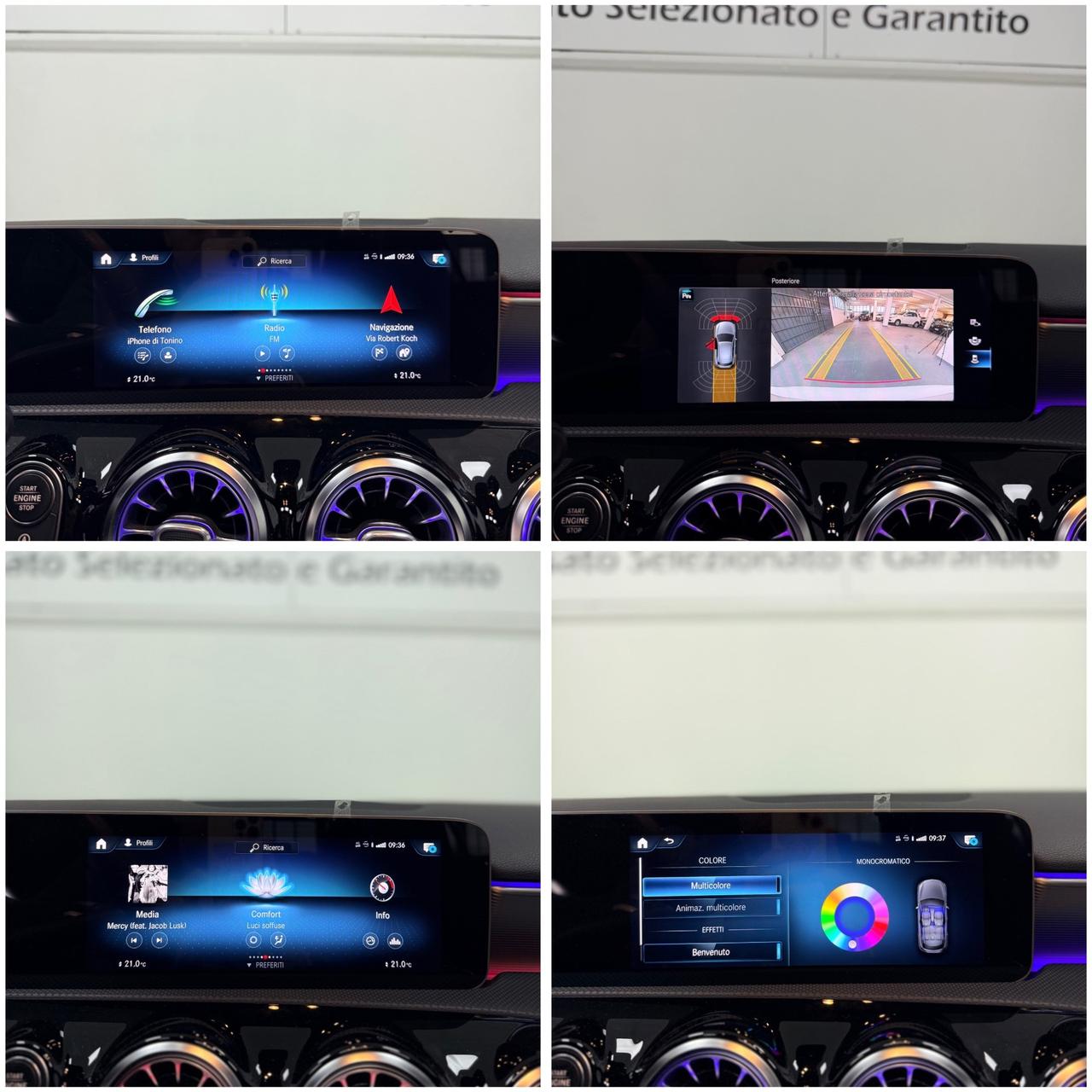 Mercedes-benz A 180 d Aut Premium AMG 11/2018 Euro 6B Neopatentati