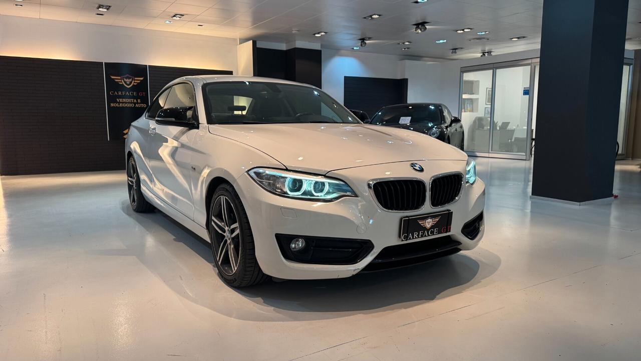 BMW 218D COUPE' LUXURY 2.0 D 150CV - 2016