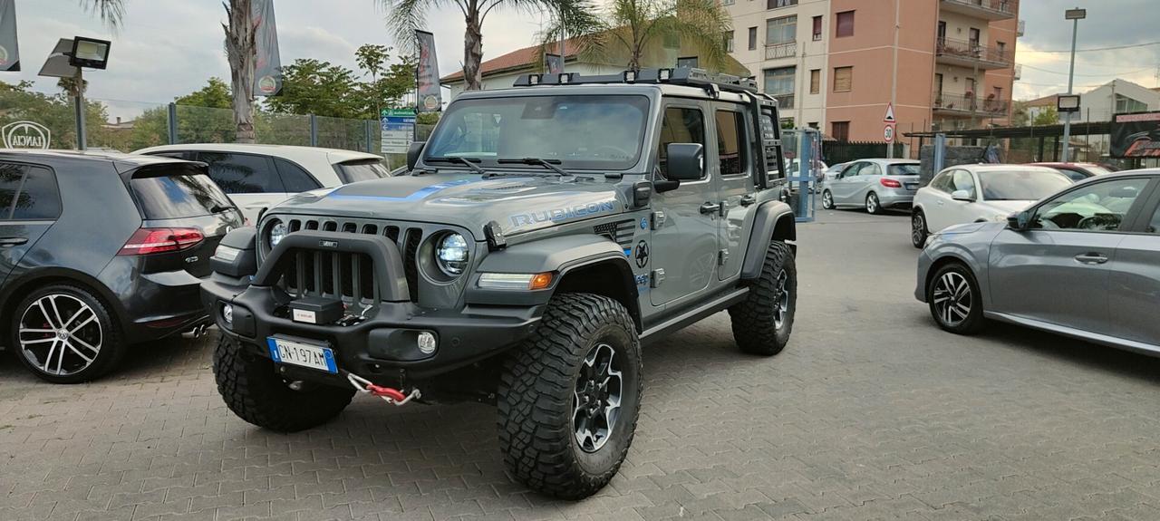 Jeep Wrangler Unlimited 2.0 PHEV ATX 4xe Rubicon preparata