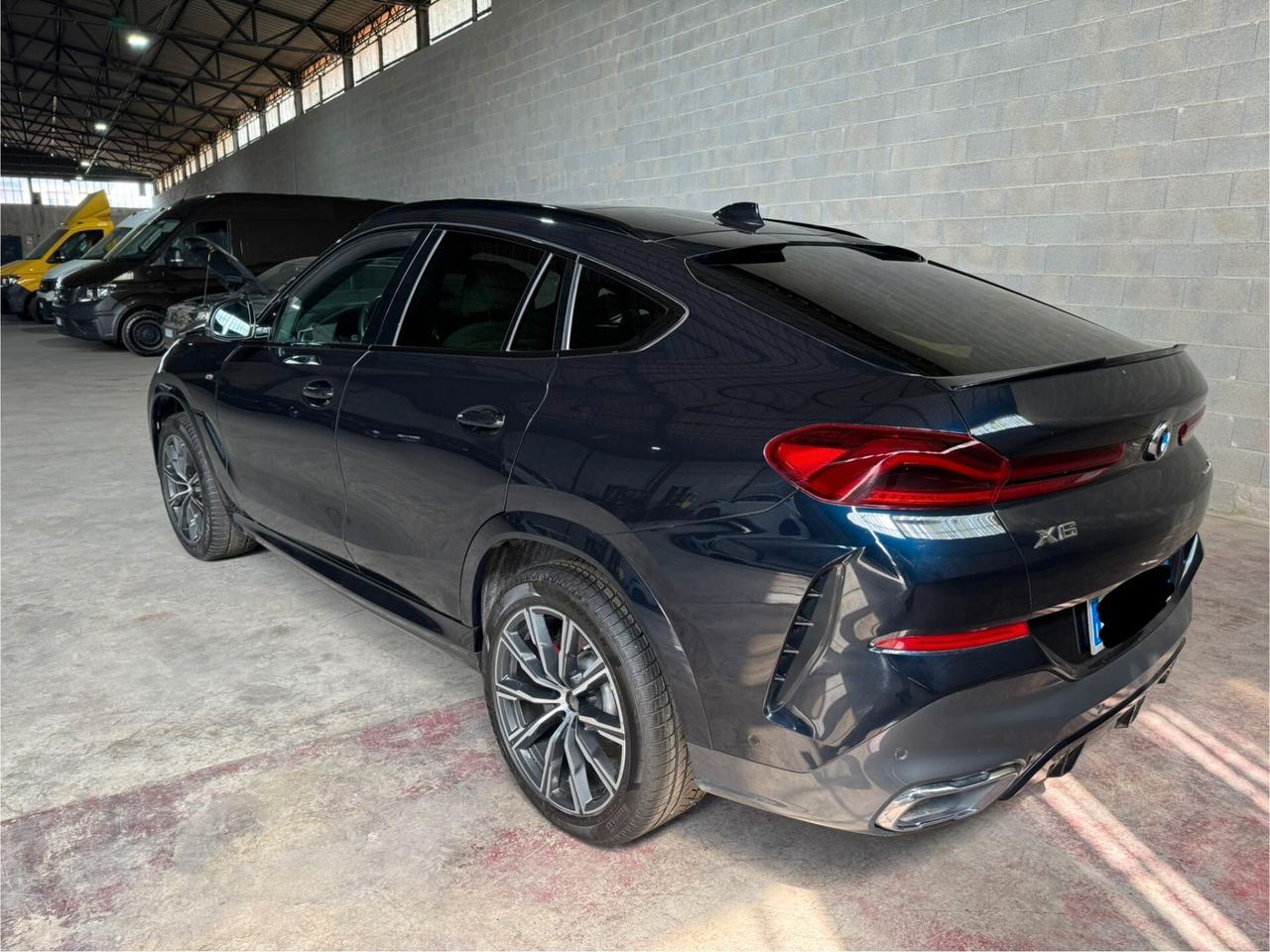 BMW X6 xdrive40d mhev 48V Msport auto START INCIDENTATA