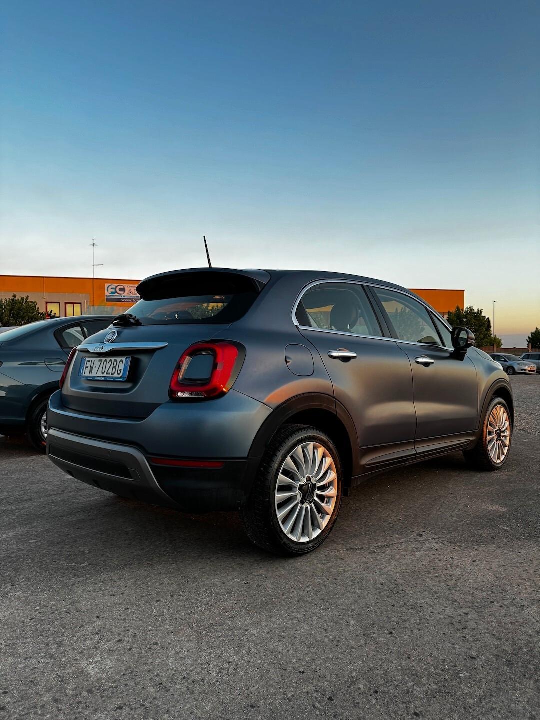 Fiat 500X 1.3 Mjt 95CV Cross blu opaco tetto apribile