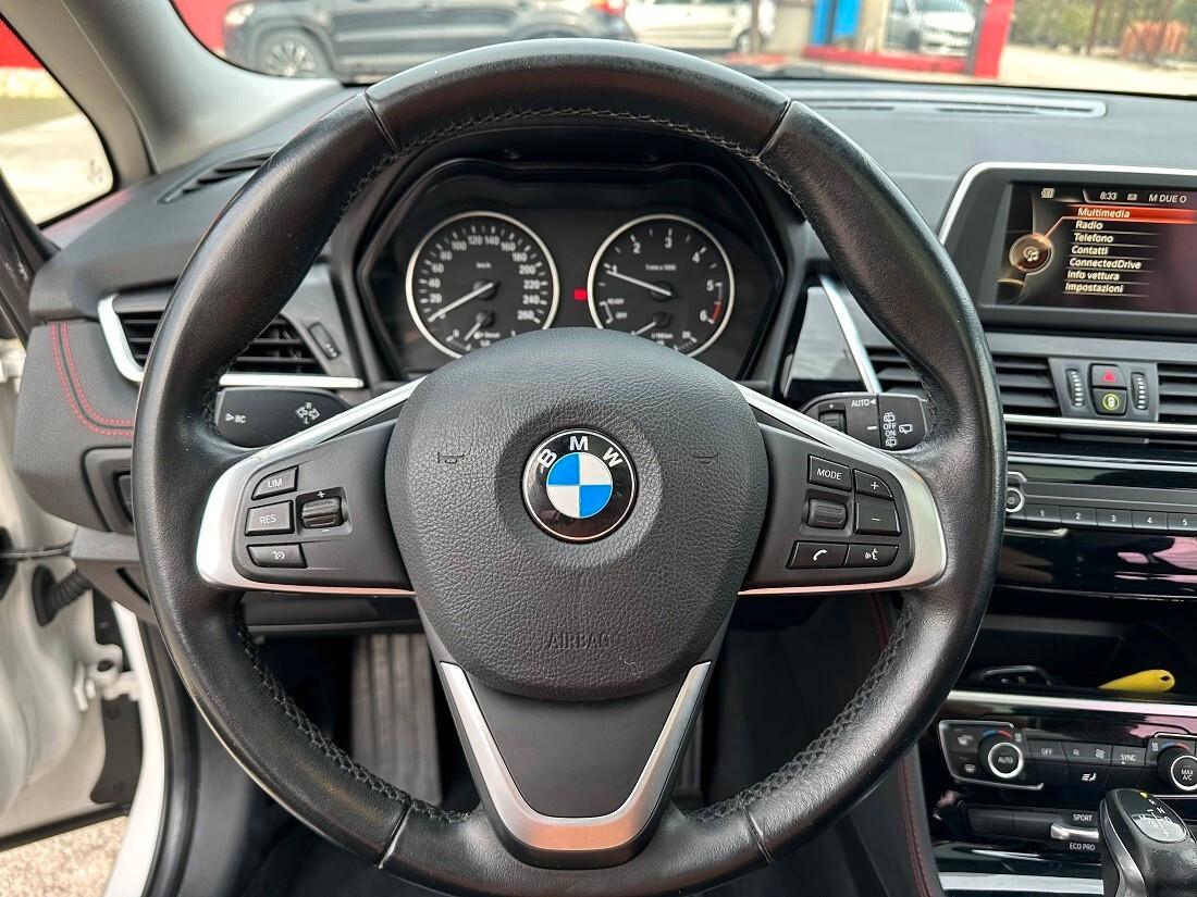 Bmw 218 218d Luxury 7 posti - tetto apribile