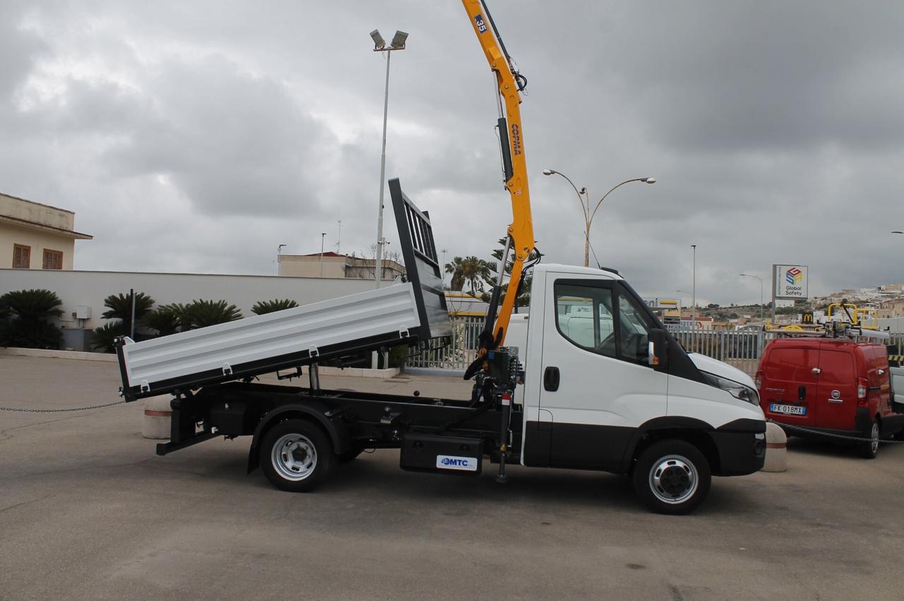 Iveco Daily 35C12 CASSONE RIBALTABILE E GRU' NUOVI DI FABBRICA
