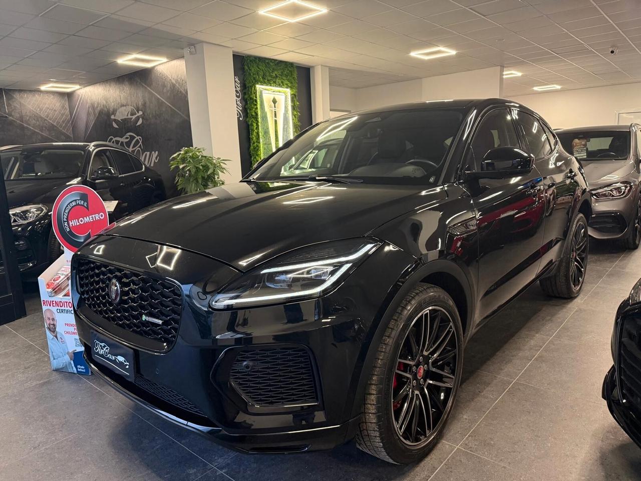 JAGUAR E-PACE 2.0D AWD R-DYNAMIC BLACK MHEV 204CV TETTO PELLE NAVI ANNO 2022
