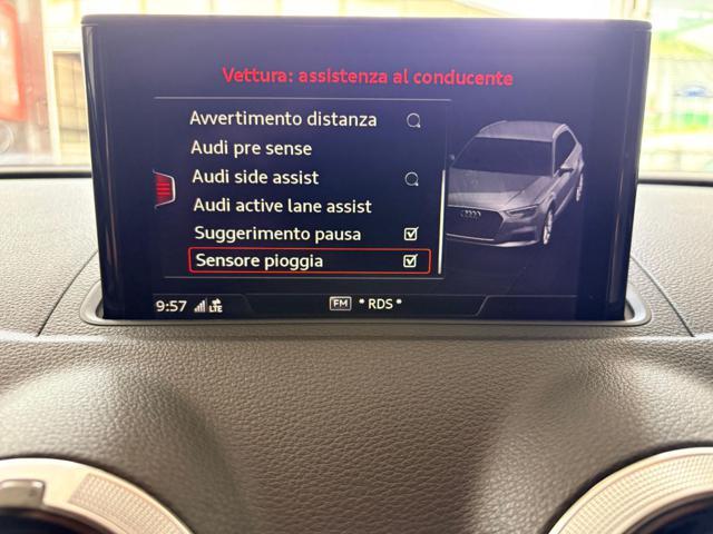 AUDI A3 Sportback 2.0TDI 150CV S tronic S line VIRTUAL TOP