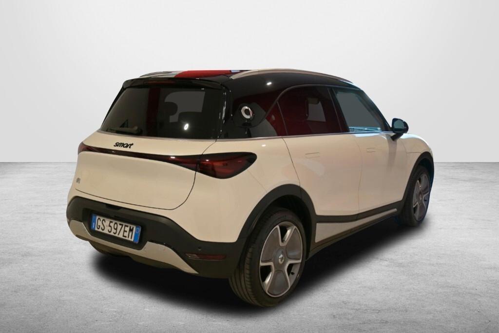 SMART #1 272CV AUTOMATIC PRO+ ( FARI LED - PELLE - AMBIENT LIGHTS - CRUISE - NAVI - MIRROR - PDC - TELECAMERA 360 - CERCHI 19 - TETTO BICOLORE )