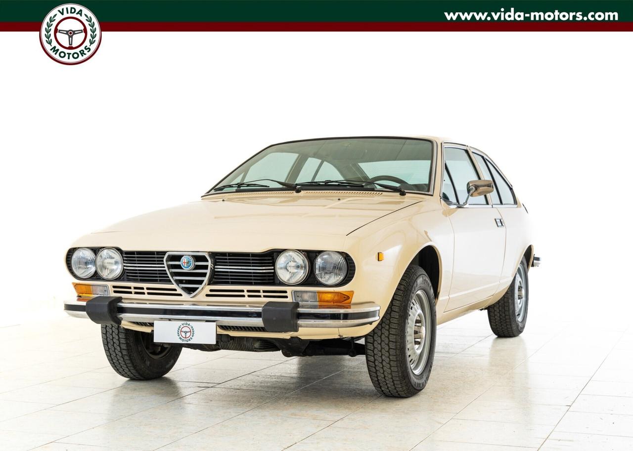 Alfa Romeo Alfetta GTV 2.0 * PRIMA SERIE * TAGLIANDATA