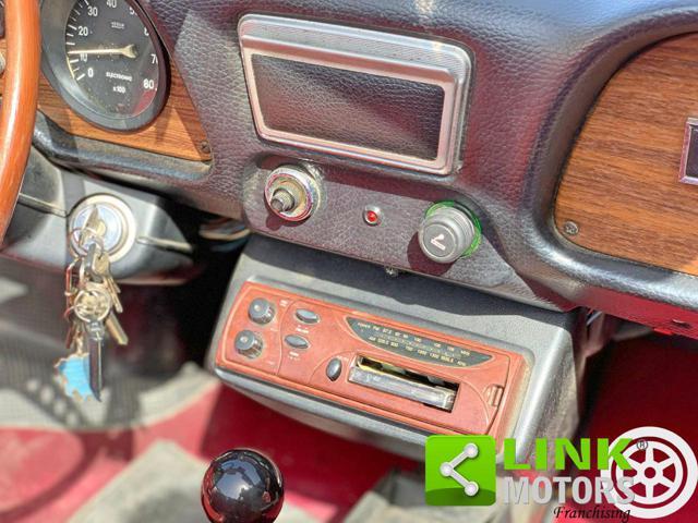 FIAT 850 SPIDER SPORT targa oro Asi