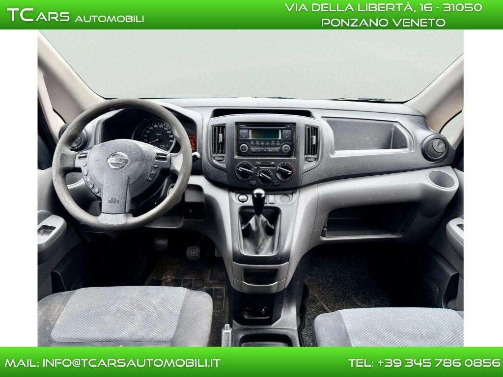 NISSAN NV200 1.5 DIESEL EURO 6B - 5 POSTI