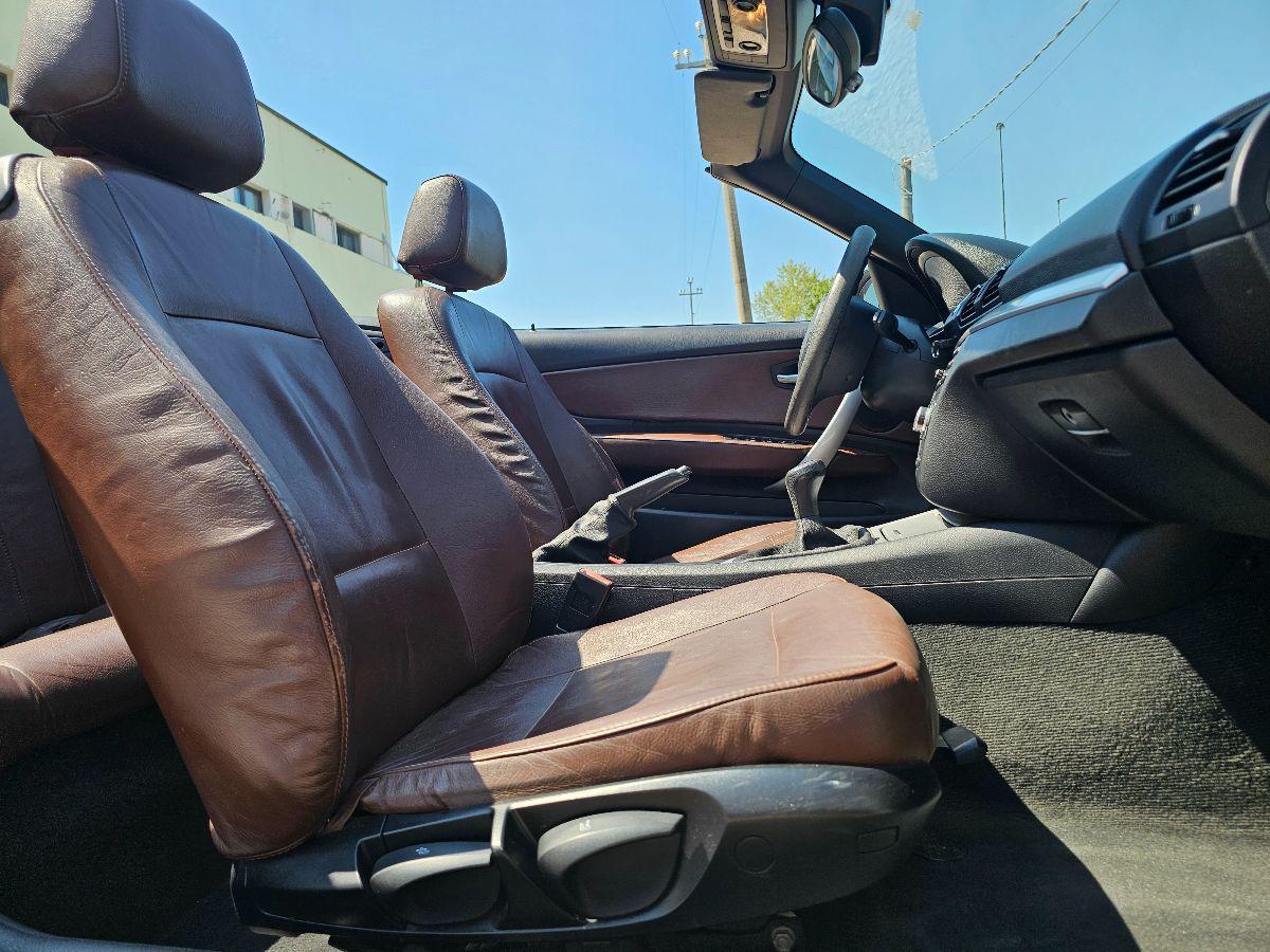 BMW SERIE 1 CABRIO 120D 177CV GARANZIA 12 MESI