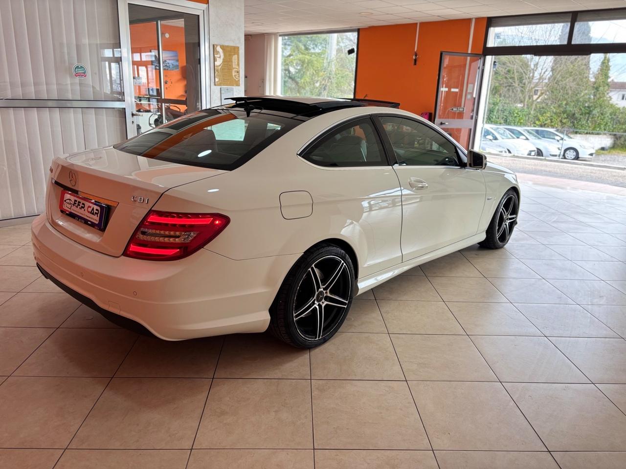 Mercedes-benz C 250 CDI BlueEFFICIENCY Coupé amg tetto pelle navi permute finanziamenti