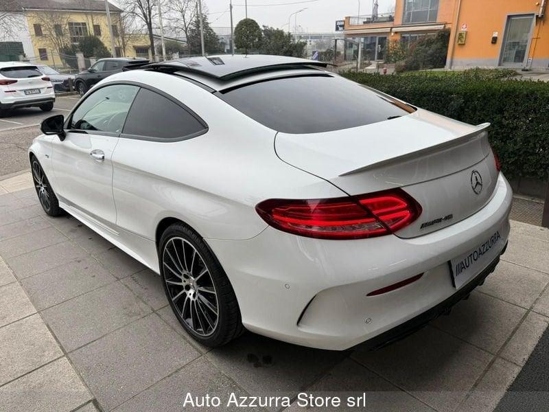 Mercedes-Benz Classe C C 43 4Matic AMG Coupé *TETTO, C19, SCARICO, PACK NIGHT, PROMO AZZURRA*
