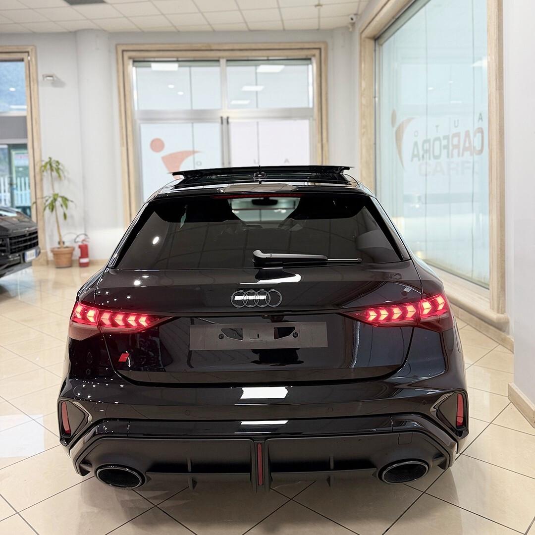Audi RS3 SPB TFSI quattro S tronic |TETTO+SEDILI A GUSCIO+SONOS|