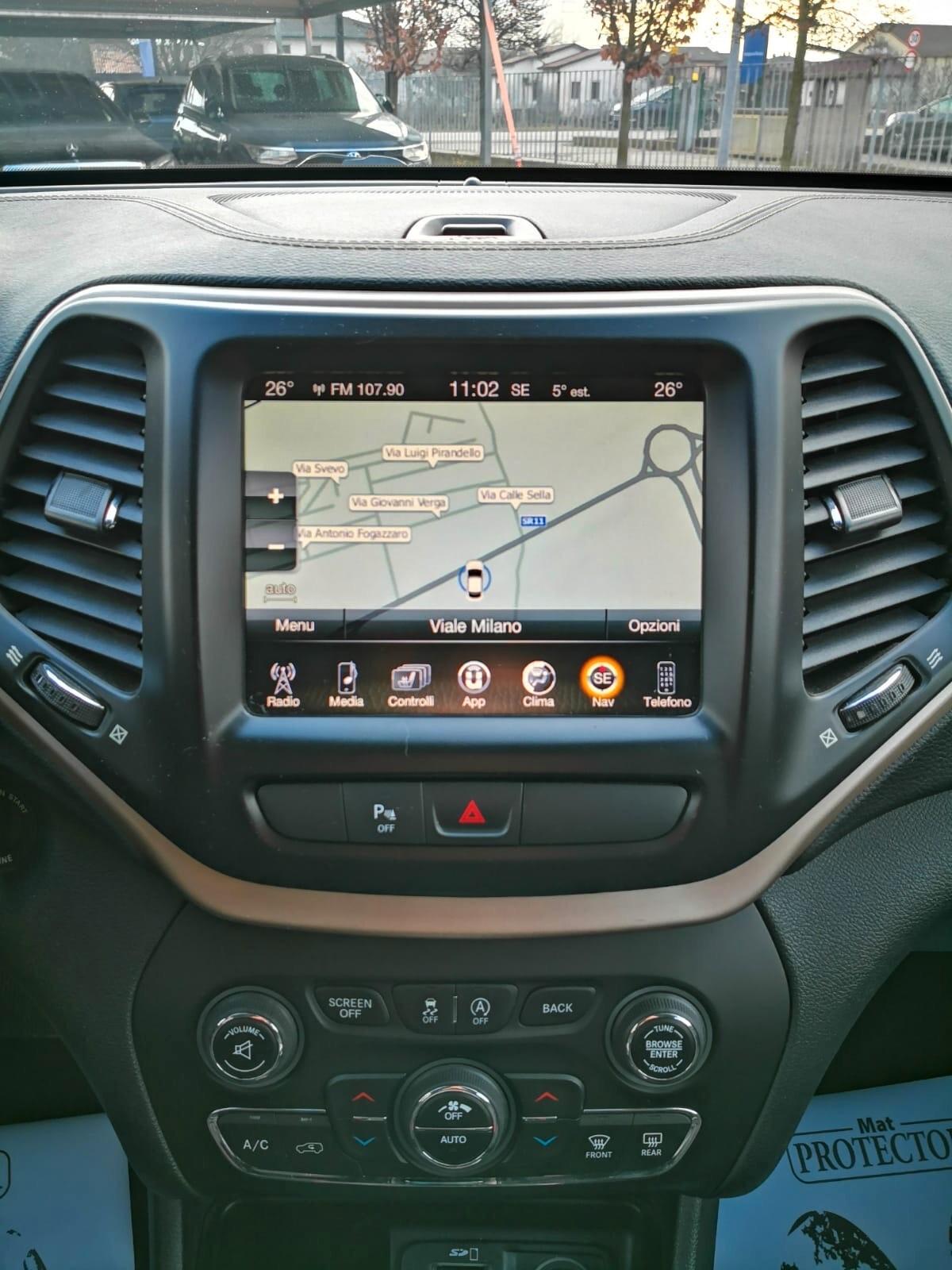 Jeep Cherokee 2.2 Mjt II 200CV 4WD ***SED.RISCALD***BAG.ELETTR***