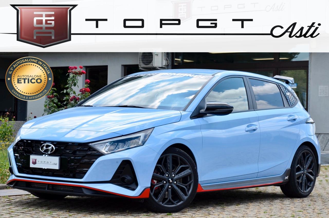 HYUNDAI I20N 1.6 T-GDI N PERFORMANCE TECHNO PACK 204cv, GARANZIA HYUNDAI 3/2028, SERVICE HYUNDAI, UFF ITALIANA, BOSE, FULL LED, RETROCAMERA, PERMUTE