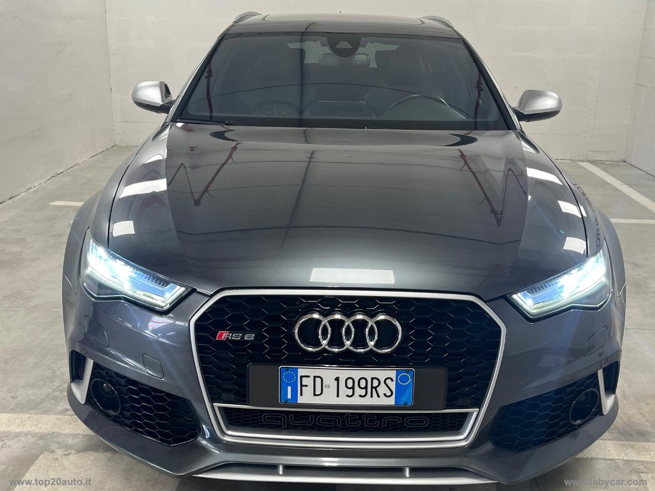 AUDI RS6 PERFORMANCE TETTO PELLE CARBOCERAMICI