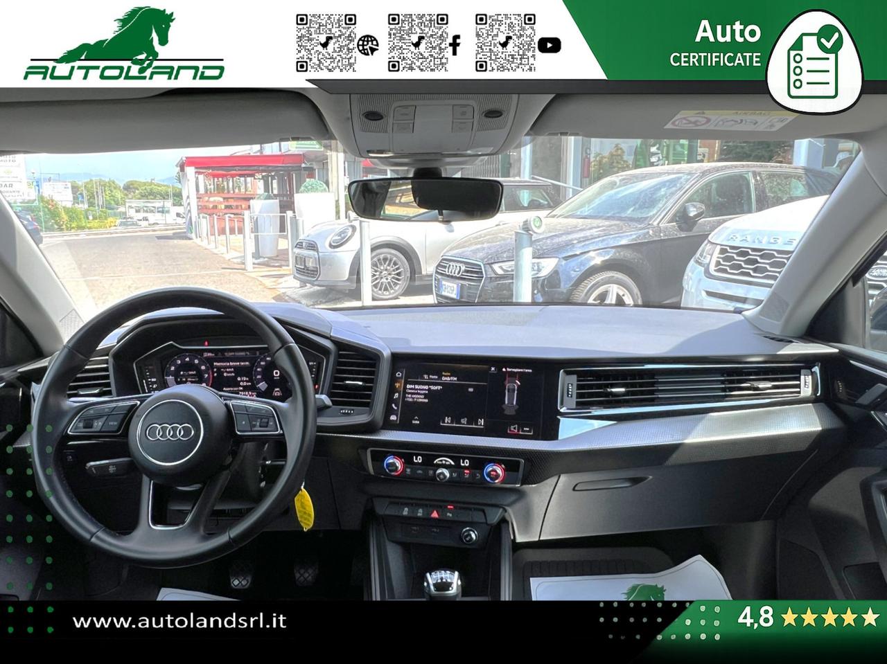Audi A1 Sportback 30 1.0 tfsi Admired 110cv
