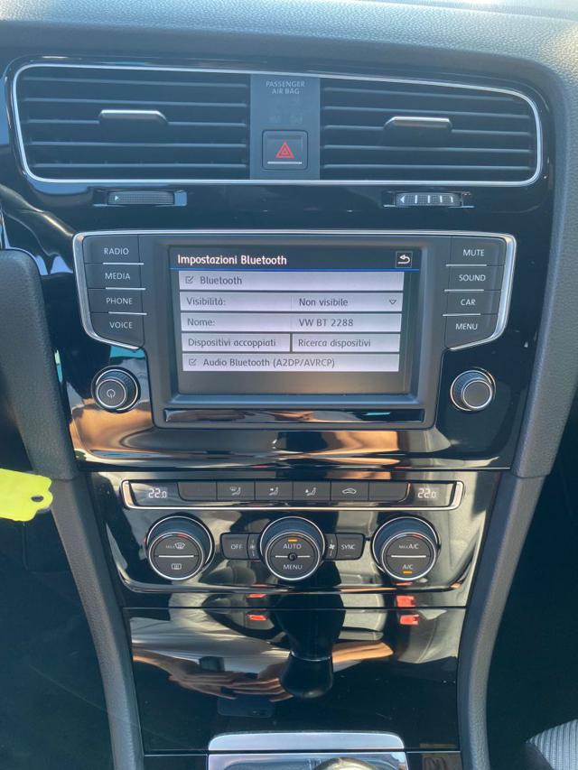 VOLKSWAGEN Golf 1.6 TDI 110 CV 5p. Sport Edition NEO PATENTATI