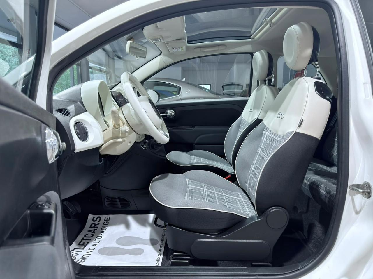 FIAT 500 1.2 69CV LOUNGE 85.000KM NEOPATENTATI